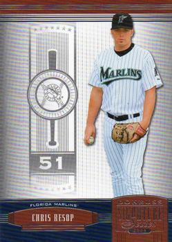 2005 Donruss Signature #54 Chris Resop Front