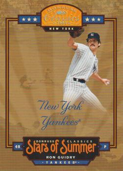 2005 Donruss Classics - Stars of Summer Gold #BOS-21 Ron Guidry Front