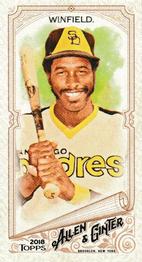 2018 Topps Allen & Ginter - Mini Glow in the Dark #223 Dave Winfield Front