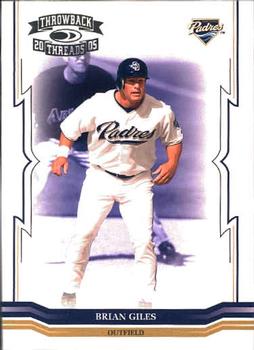 2005 Donruss Throwback Threads #224 Brian Giles Front