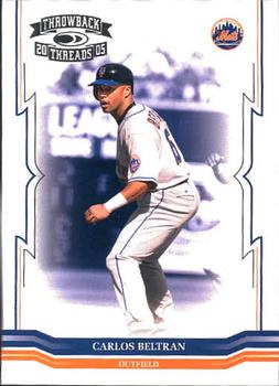 2005 Donruss Throwback Threads #68 Carlos Beltran Front