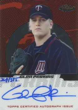 2005 Finest #143 Glen Perkins Front