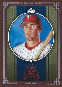 2005 Donruss Diamond Kings - Framed Red #176 Chase Utley Front