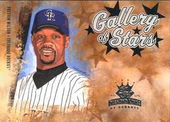 2005 Donruss Diamond Kings - Gallery of Stars #GS-23 Preston Wilson Front