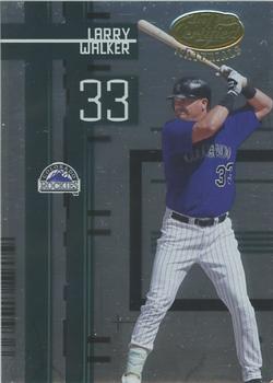 2005 Leaf Certified Materials #181 Larry Walker Front