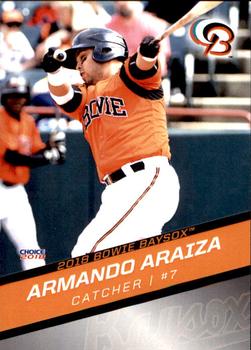 2018 Choice Bowie Baysox #03 Armando Araiza Front