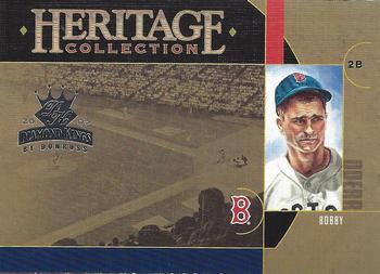 2005 Donruss Diamond Kings - Heritage Collection #HC-27 Bobby Doerr Front