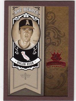 2005 Donruss Diamond Kings - HOF Heroes Framed Red #HH-37 Nolan Ryan Front