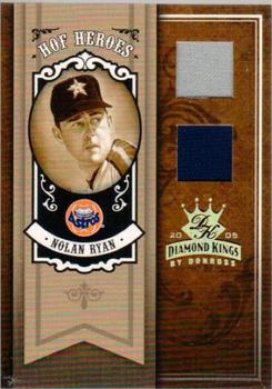 2005 Donruss Diamond Kings - HOF Heroes Materials Gold #HH-41 Nolan Ryan Front