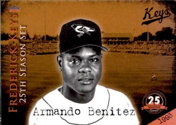 2013 Choice Frederick Keys 25th Anniversary #21 Armando Benitez Front