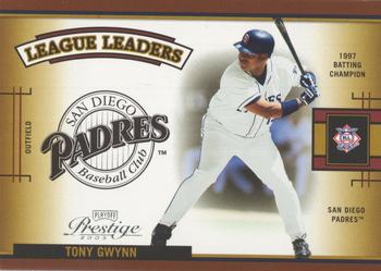 2005 Playoff Prestige - League Leaders Single #LLS-10 Tony Gwynn Front
