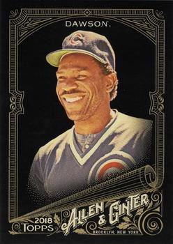 2018 Topps Allen & Ginter X #25 Andre Dawson Front