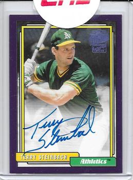 2018 Topps Archives - Fan Favorites Autographs Purple #FFA-TS Terry Steinbach Front