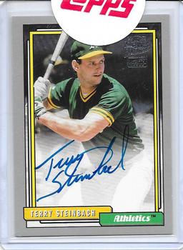2018 Topps Archives - Fan Favorites Autographs Silver #FFA-TS Terry Steinbach Front