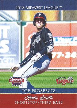 2018 Choice Midwest League Top Prospects #23 Kevin Smith Front