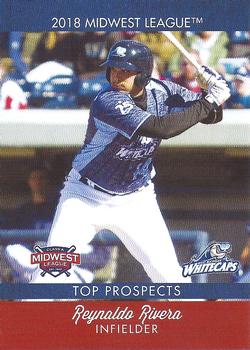 2018 Choice Midwest League Top Prospects #30 Reynaldo Rivera Front
