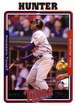 2005 Topps #3 Torii Hunter Front