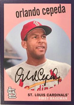 2018 Topps Archives - Purple #7 Orlando Cepeda Front