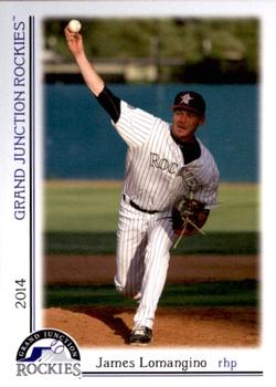 2014 Grandstand Grand Junction Rockies #NNO James Lomangino Front