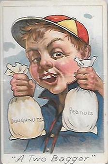1900 T203 Mayo’s Base Ball Comics #NNO A Two-Bagger Front