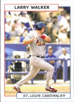 2005 Bazooka #152 Larry Walker Front