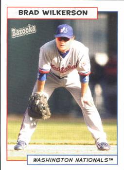 2005 Bazooka #159 Brad Wilkerson Front