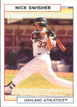 2005 Bazooka #179 Nick Swisher Front