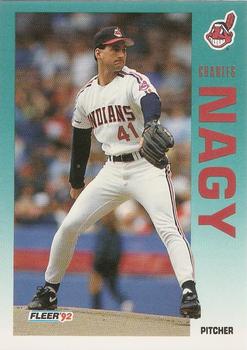 1992 Fleer #118 Charles Nagy Front