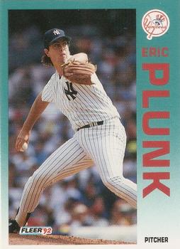 1992 Fleer #241 Eric Plunk Front