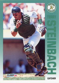 1992 Fleer #267 Terry Steinbach Front