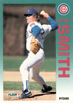 1992 Fleer #391 Dave Smith Front