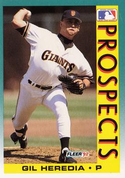 1992 Fleer #665 Gil Heredia Front