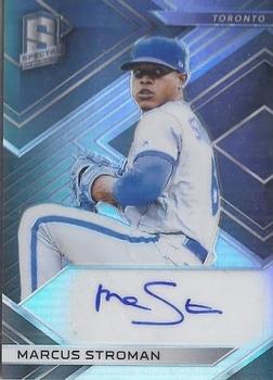 2018 Panini Chronicles - Spectra Signatures #SS-MS Marcus Stroman Front