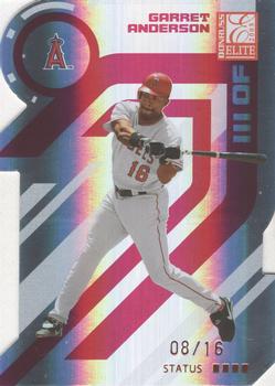 2005 Donruss Elite - Status #5 Garret Anderson Front