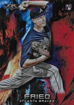 2018 Topps Fire - Flame #28 Max Fried Front