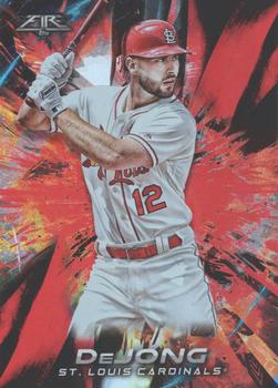 2018 Topps Fire - Flame #69 Paul DeJong Front