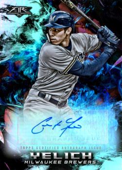 2018 Topps Fire - Fire Autograph #FA-CY Christian Yelich Front