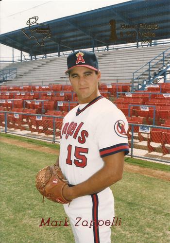 1990 One-Hour Photo Midland Angels #NNO Mark Zappelli Front