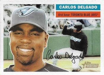 2005 Topps Heritage #75 Carlos Delgado Front
