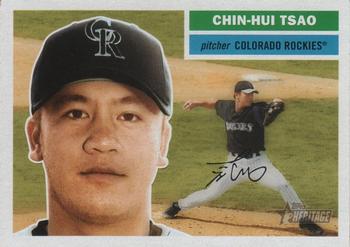 2005 Topps Heritage #317 Chin-Hui Tsao Front