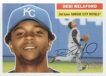 2005 Topps Heritage #333 Desi Relaford Front