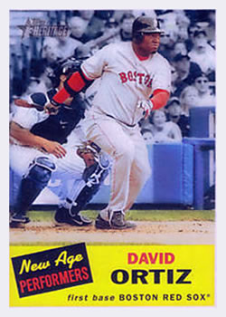 2005 Topps Heritage - New Age Performers #NAP12 David Ortiz Front