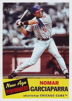 2005 Topps Heritage - New Age Performers #NAP14 Nomar Garciaparra Front