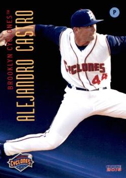 2016 Choice Brooklyn Cyclones #6 Alejandro Castro Front