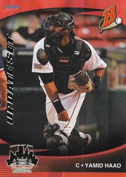 2007 Choice Buffalo Bisons Update #02 Yamid Haad Front