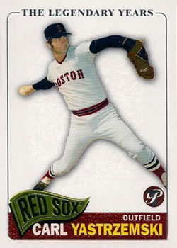 2005 Topps Pristine Legends #41 Carl Yastrzemski Front