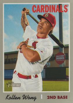 2019 Topps Heritage #162 Kolten Wong Front