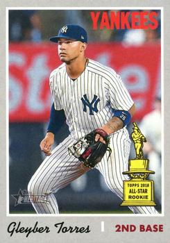 2019 Topps Heritage #413 Gleyber Torres Front