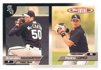 2005 Topps Total #739 Brandon McCarthy / Pedro Lopez Front