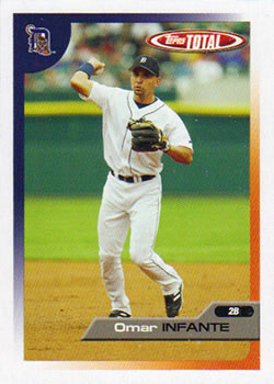 2005 Topps Total #402 Omar Infante Front